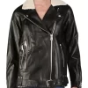 womens-sherpa-collar-black-faux-leather-motorcycle-jacket