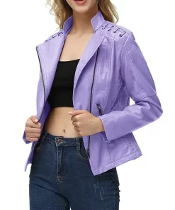 womens-string-quilted-shoulder-light-purple-faux-leather-jacket