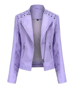 womens-string-quilted-shoulder-light-purple-faux-leather-jacket