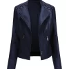 womens-string-quilted-shoulder-navy-blue-faux-leather-jacket