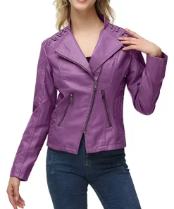 womens-string-quilted-shoulder-purple-faux-leather-jacket