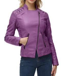 womens-string-quilted-shoulder-purple-faux-leather-jacket