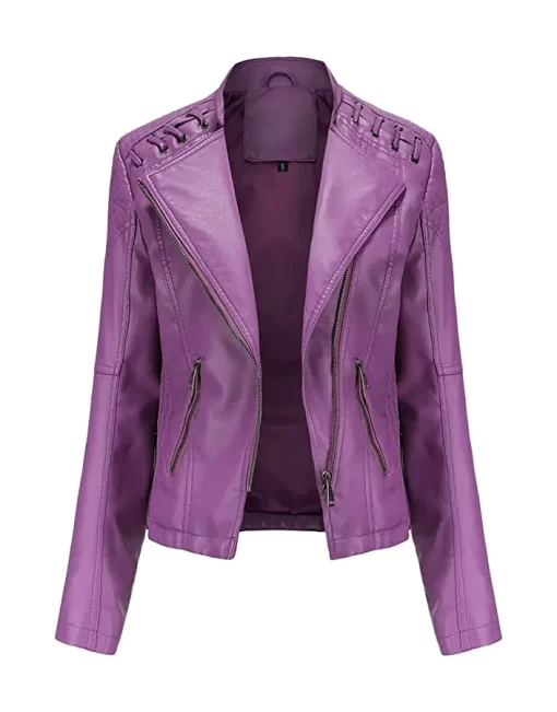womens-string-quilted-shoulder-purple-faux-leather-jacket