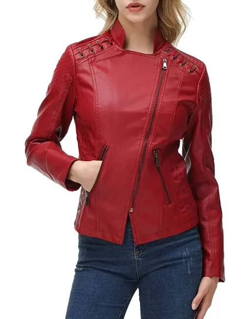 womens-string-quilted-shoulder-red-faux-leather-jacket