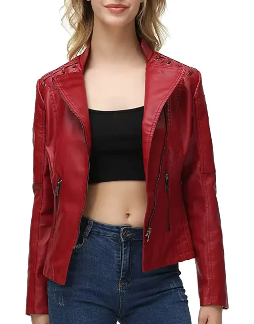 womens-string-quilted-shoulder-red-faux-leather-jacket