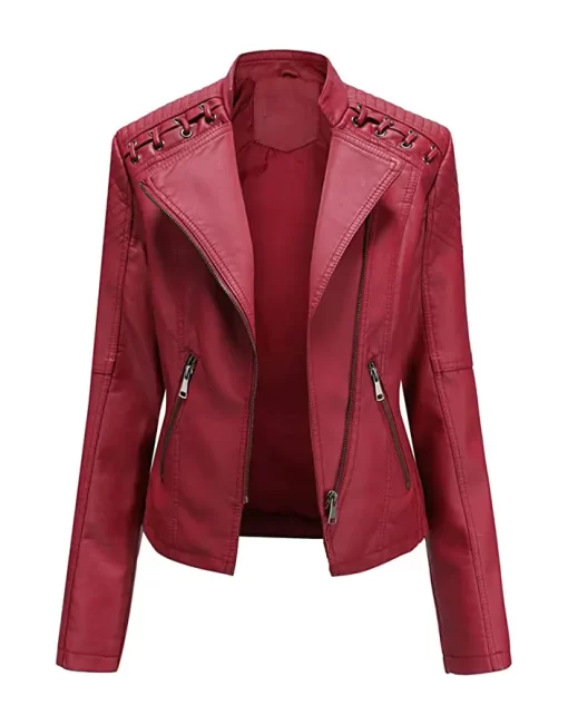 womens-string-quilted-shoulder-red-faux-leather-jacket