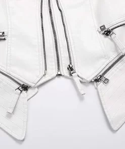 womens-studded-white-faux-leather-biker-jacket