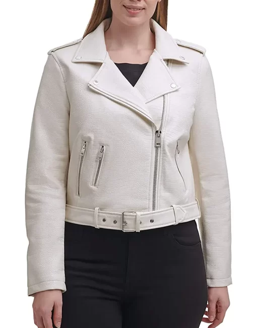 womens-white-faux-leather-motorcycle-belted-jacket
