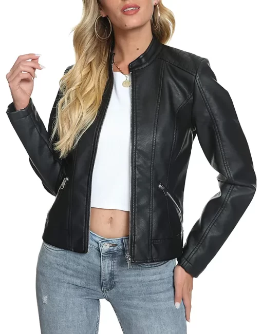 womens-zip-up-black-faux-leather-slim-fit-biker-jacket