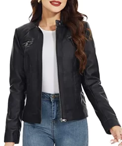 womens-zip-up-black-faux-leather-slim-fit-jacket