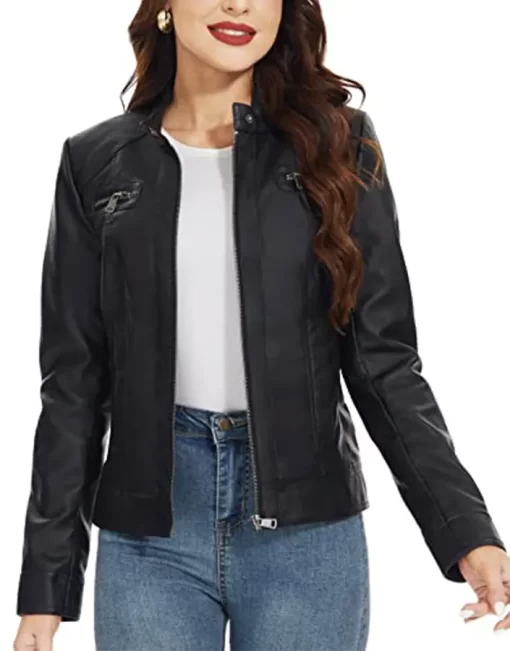 womens-zip-up-black-faux-leather-slim-fit-jacket