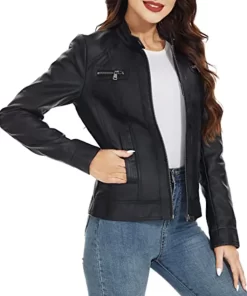 womens-zip-up-black-faux-leather-slim-fit-jacket