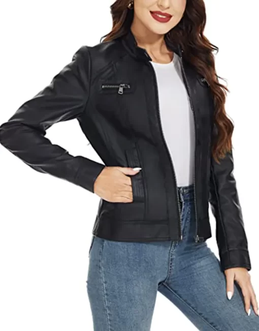 womens-zip-up-black-faux-leather-slim-fit-jacket