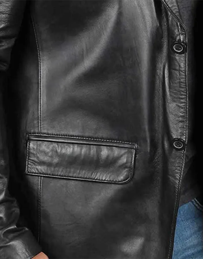 mens-black-faux-leather-blazer-3 mens-black-faux-leather-blazer