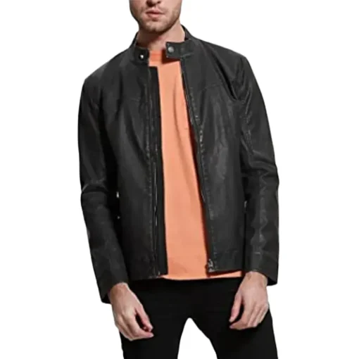 mens-black-faux-leather-moto-jacket