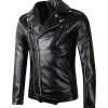 mens-black-faux-leather-motorcycle-jacket