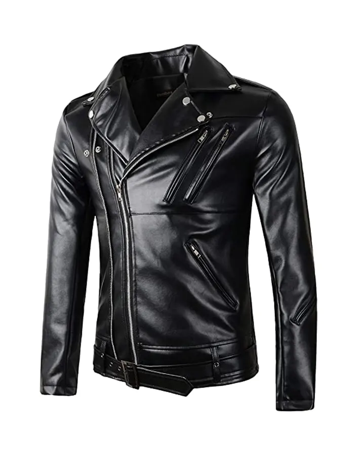 mens-black-faux-leather-motorcycle-jacket-1 mens-black-faux-leather-motorcycle-jacket