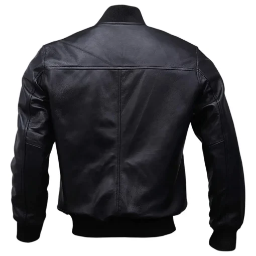 mens-bomber-black-faux-leather-jacket