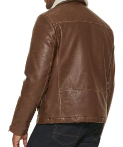 mens-brown-faux-leather-moto-jacket-with-sherpa-collar