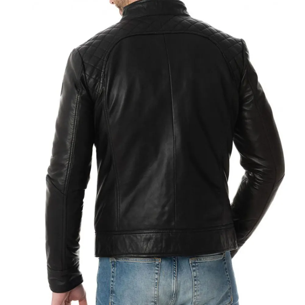 mens-buckle-collar-black-faux-leather-moto-biker-jacket-5 mens-buckle-collar-black-faux-leather-moto-biker-jacket