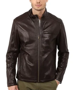 mens-classic-brown-faux-leather-biker-jacket