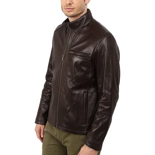 mens-classic-brown-faux-leather-biker-jacket
