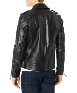 mens-epaulette-shoulder-black-faux-leather-jacket