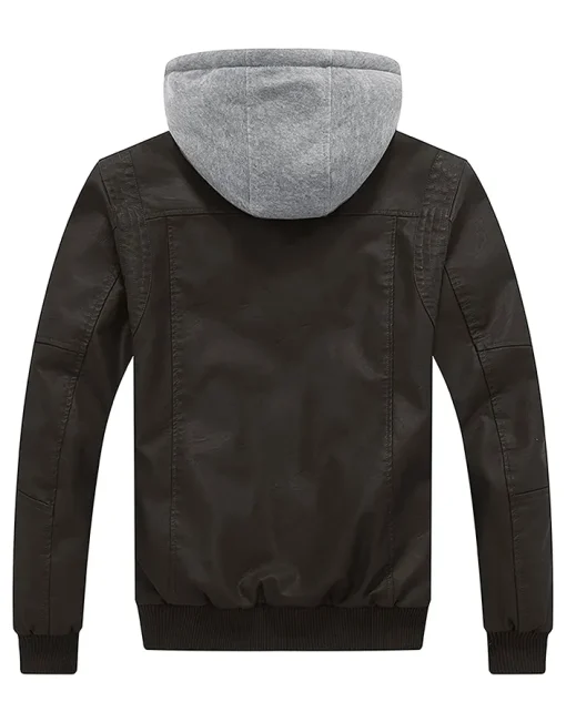mens-faux-leather-coffee-brown-bomber-jacket-with-removable-hood