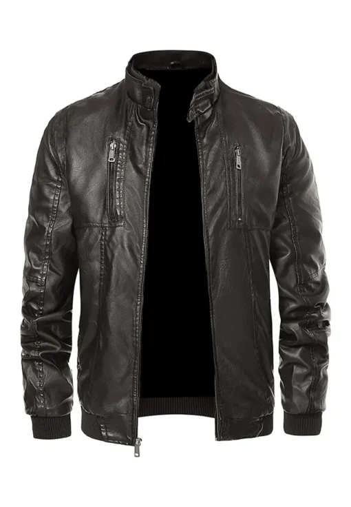 mens-faux-leather-coffee-brown-bomber-jacket-with-removable-hood