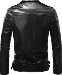 mens-lapel-collar-black-faux-leather-slim-fit-jacket