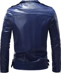 mens-lapel-collar-blue-faux-leather-slim-fit-jacket
