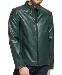 mens-modern-racer-green-faux-leather-jacket