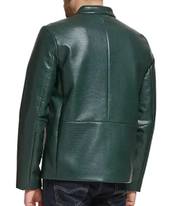 mens-modern-racer-green-faux-leather-jacket