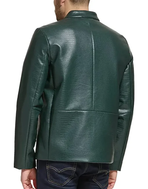 mens-modern-racer-green-faux-leather-jacket
