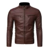 mens-padded-shoulder-coffee-faux-leather-jacket