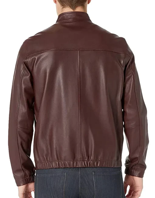 mens-regular-fit-brown-faux-leather-jacket