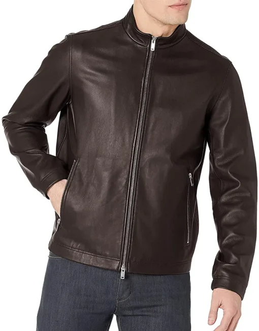 mens-regular-fit-coffee-faux-leather-jacket