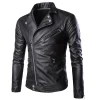 mens-side-zipper-black-faux-leather-jacket