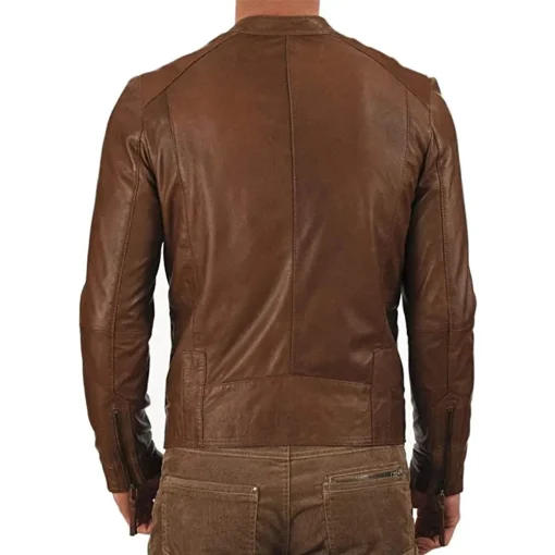 mens-slim-fit-brown-faux-leather-biker-jacket