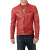 mens-snap-button-collar-red-faux-leather-moto-biker-jacket
