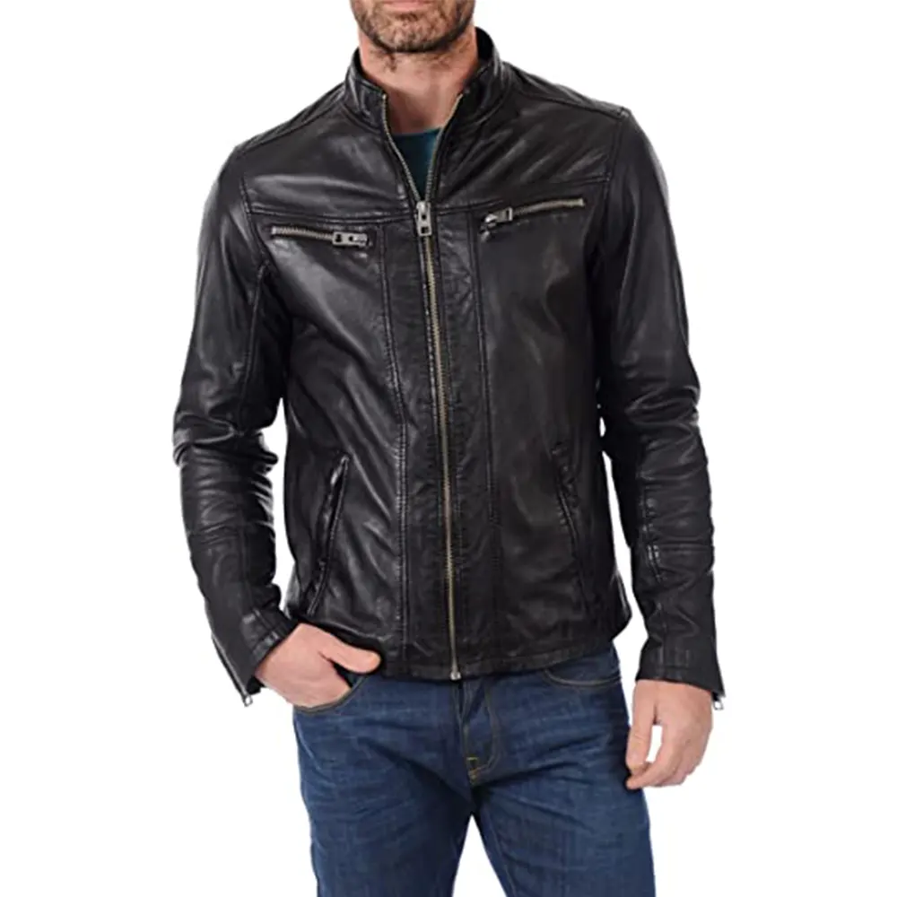 mens-stand-collar-black-faux-leather-moto-biker-jacket-1 mens-stand-collar-black-faux-leather-moto-biker-jacket