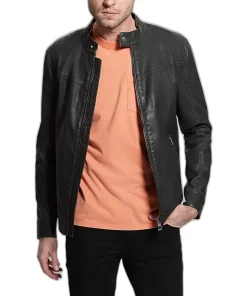mens-vintage-black-faux-leather-moto-jacket