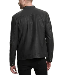 mens-vintage-black-faux-leather-moto-jacket