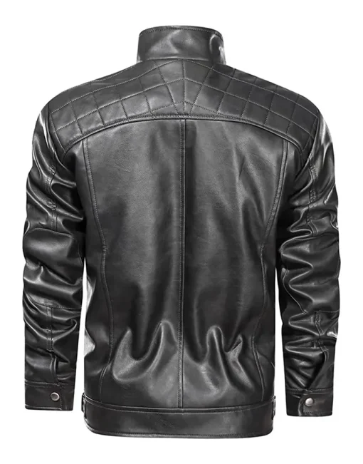 mens-zipper-pockets-greyish-black-faux-leather-jacket