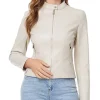womens-beige-faux-leather-zip-up-slim-fit-jacket