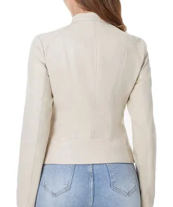 womens-beige-faux-leather-zip-up-slim-fit-jacket