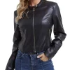 womens-black-faux-leather-slim-fit-short-jacket