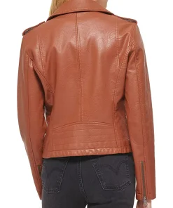 womens-brown-faux-leather-asymmetrical-zip-motorcycle-jacket