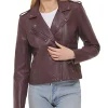 womens-burgundy-faux-leather-asymmetrical-zip-motorcycle-jacket