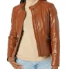womens-classic-short-moto-brown-faux-leather-jacket